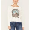 Rock & Roll Denim Women's Midnight Rodeo Graphic Sweatshirt