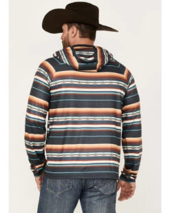Rock & Roll Denim Men's Southwestern Stripe Print Hooded Sweatshirt -Western Cowboy Equipment Store 2000376208 001 P4
