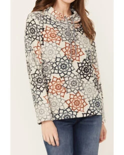 Kavu Women's Bella Coola Lunar Dreams Polar Fleece Sweatshirt -Western Cowboy Equipment Store 2000378070 900 P3