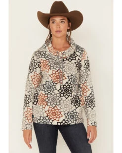 Kavu Women's Bella Coola Lunar Dreams Polar Fleece Sweatshirt -Western Cowboy Equipment Store 2000378070 900 P5