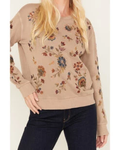 Driftwood Women's Embroidered Teddy Sweatshirt -Western Cowboy Equipment Store 2000378937 251 P3