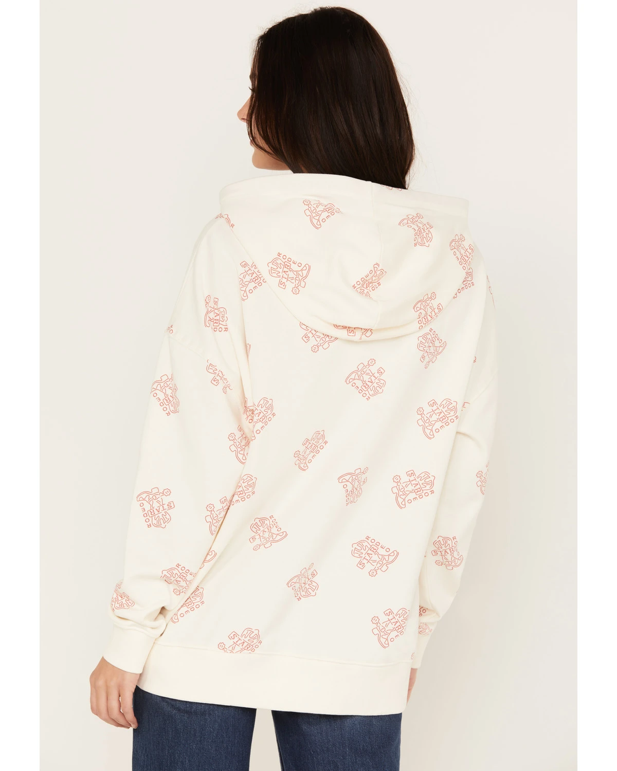 Wrangler Women's Boot Toss Embroidered Hoodie 4 Wrangler Women's Boot Toss Embroidered Hoodie - Image 4