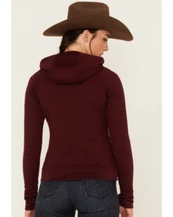 RANK 45 Women's Technical Waffle Knit Hooded Top -Western Cowboy Equipment Store 2000380740 640 P4