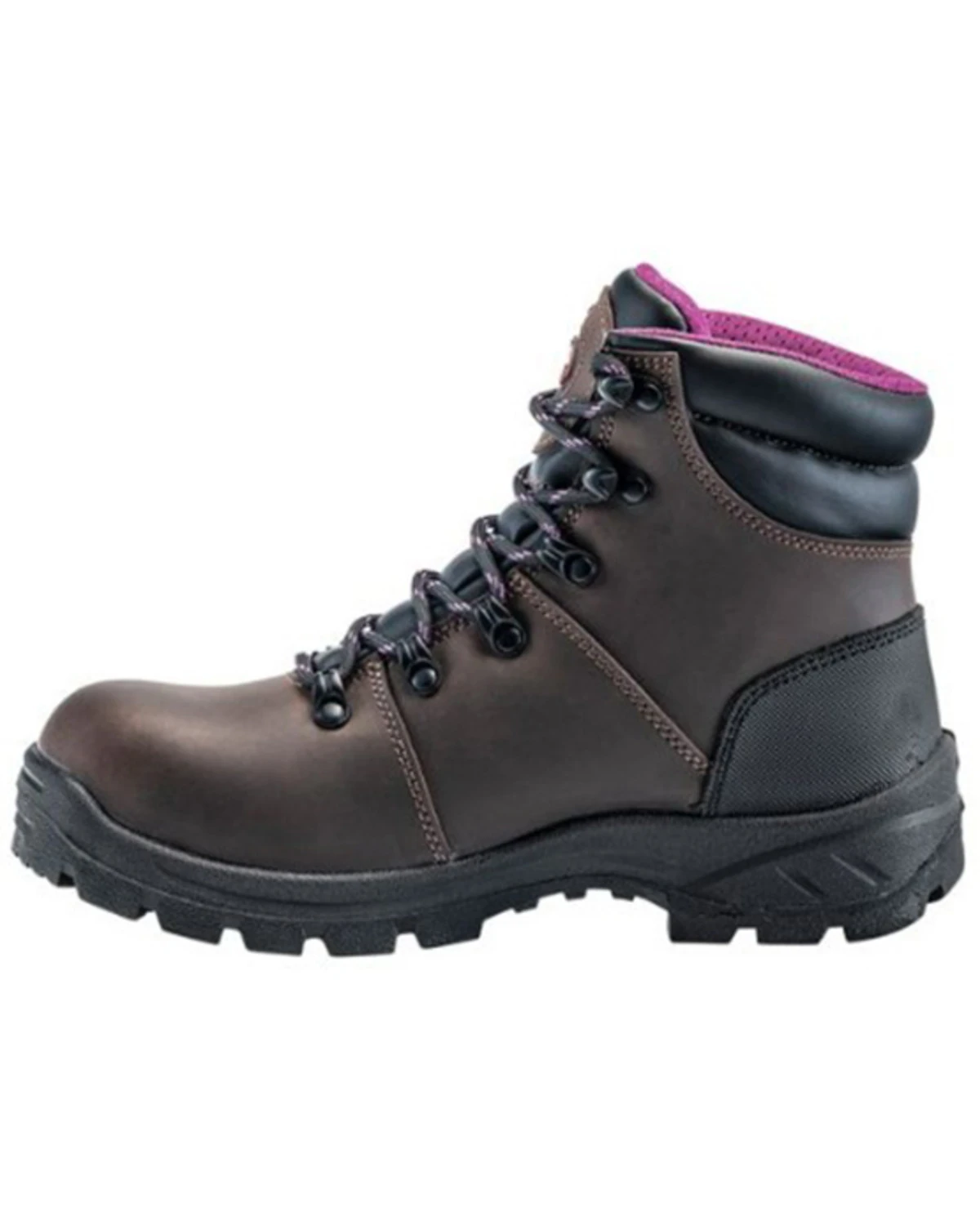Avenger Women's Builder Mid 6" Lace-Up Waterproof Hiking Work Boot - Steel Toe 3 Avenger Women's Builder Mid 6" Lace-Up Waterproof Hiking Work Boot - Steel Toe - Image 3