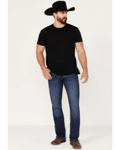 Wrangler Retro Men's Holsteiner Dark Wash Slim Boot Stretch Denim Jeans