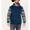 RANK 45 Men's Southwestern Hooded Sweatshirt