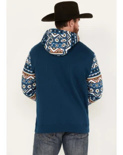 RANK 45 Men's Southwestern Hooded Sweatshirt -Western Cowboy Equipment Store 2000386234 442 P4