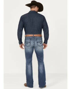 Cody James Men's Oregon Medium Wash Slim Bootcut Stretch Denim Jeans -Western Cowboy Equipment Store 2000386281 414 P3