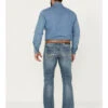 Rock & Roll Denim Men's Pistol Medium Vintage Wash Bootcut Stretch Denim Jeans