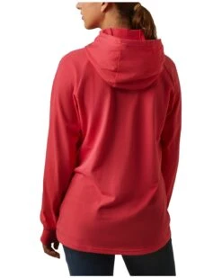 Ariat Women's Rebar CottonStrong Hooded T-Shirt -Western Cowboy Equipment Store 2000398043 651 P3