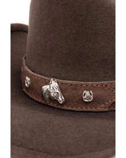 Bullhide Boys' Horsing Around Wool Cowboy Hat -Western Cowboy Equipment Store 282929 47 P6