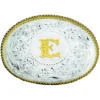 Montana Silversmiths Engraved Initial E Western Belt Buckle
